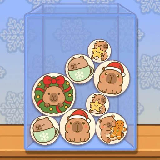 Capybara Xmas Merge