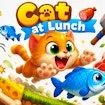 Cat at Lunch