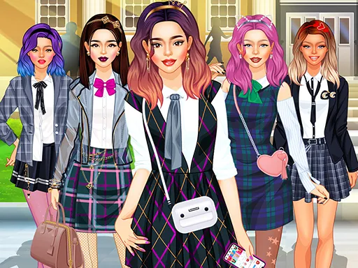 College Girls Team Makeover - girls