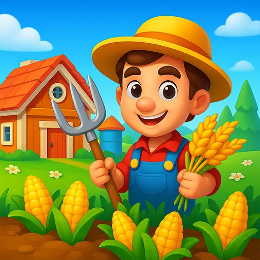Family Idle Farm: Build & Harvest