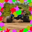 Monster Truck Sliding Puzzles