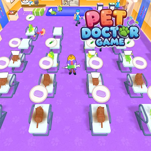 Pet Doctor Business Tycoon-Pet care game