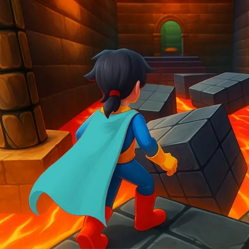 Superhero Escape Run – Parkour Challenge!