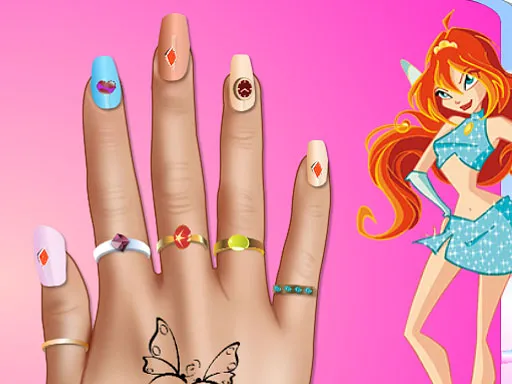 Winx Nail Makeover